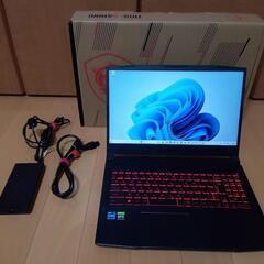 ※商談中【手渡のみ】MSI社製ゲーミングノートPC
