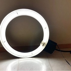 撮影用 蛍光灯リングライト　プロ機材ドットコム　直径約48センチ...