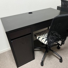 IKEA学習机　椅子セット