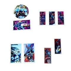 イナズマン・キカイダー・超人バロムワンのメンコ額装‼️限定1点の画像