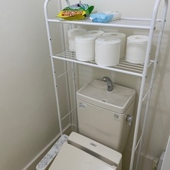 トイレ収納ラックの画像