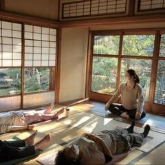 4月15日【池上梅園】茶室ヨガ＆チャクラストーンヒーリング