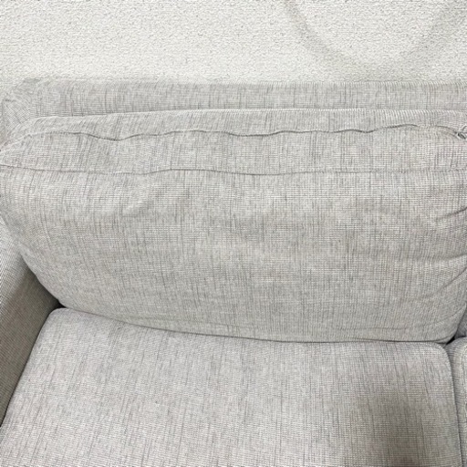 美品　大塚家具　3人掛けソファー　ライトグレー