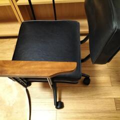 レトロでお洒落なオフィスチェアの画像