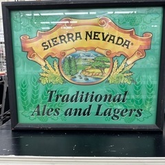 アメリカン雑貨 Sierra Nevada ライトビール 看板 照明 電飾の画像