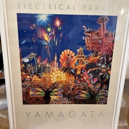 額縁付)エレクトリカルパレード ヒロヤマガタ 大型 ボード