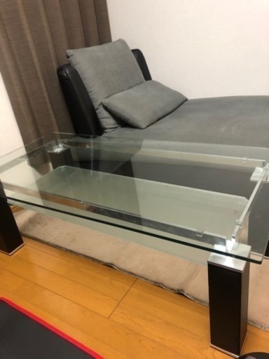 【再値下げ】ガラステーブル
