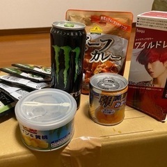 フルーツ缶詰、煎餅、カレーなど　決まりました
