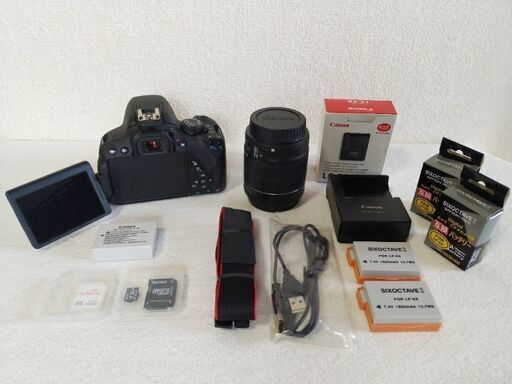 美品 Canon EOS Kiss X7i Wifi-SDアダプター付