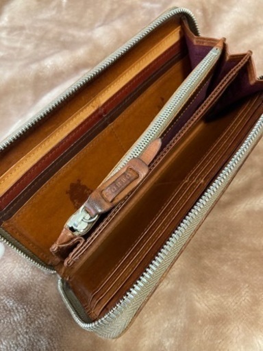 SLATE- CORBO.& nano・universe ファスナー式長財布