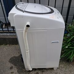 東芝 縦型洗濯乾燥機 AW-8V7(S) 8kg ZABOON