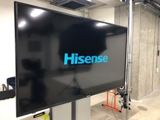 液晶テレビ HISENSE 4K TV 50v