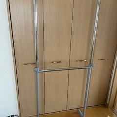 【4月15日まで】2段ハンガーラック