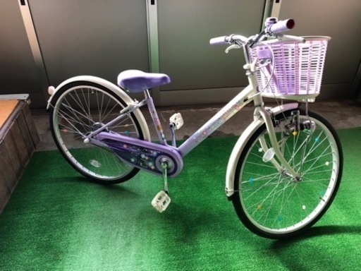 ブリヂストン エコパル 24インチ タイヤ、チューブ共に新品交換済 高学年