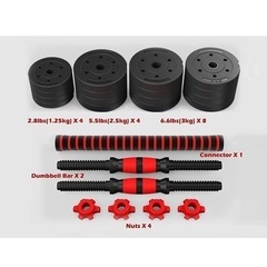 【美品‼️】定価22,076円♪ 総重量39kg 可変ダンベル/バーベルセットの画像