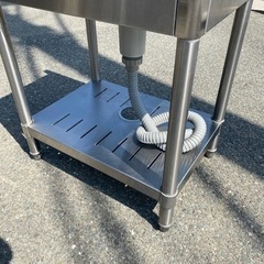 中古厨房機器　一槽シンク ☆中古品 1槽シンク 600x450x800 厨房 厨房機器☆