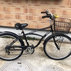 差し上げます！マウンテンバイク？ビーチクルーザー？のような自転車です。