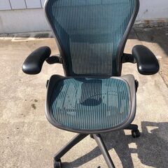 Herman Miller アーロンチェア AE123 ハーマンミラー Aeron Chair ブラック ワークチェア デスクチェア