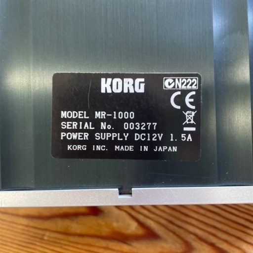 KORG MR-1000 モバイルレコーダー
