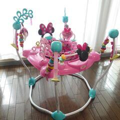 ミニーマウス　ジャンパルー　赤ちゃんおもちゃ　ディズニーベビー