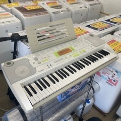 【美品‼️】定価39,900円♪ カシオ 光ナビゲーションキーボード ピアノ 鍵盤楽器 光る鍵盤 演奏アシストの画像