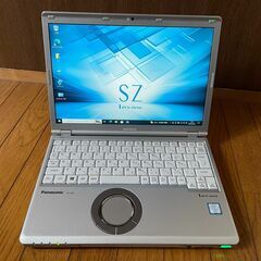 ㉔【第7世代i5、SSD、カメラ】パナソニック レッツノートSZ6 i5/8GB/SSD256GB/12.1インチ液晶