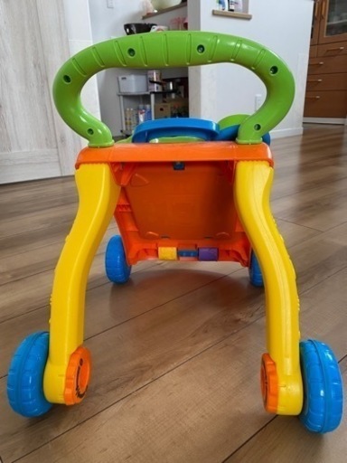 VTech Sit-To-Stand Learning Walker Frustration Free Packaging, gree