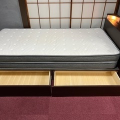 【美品】ベッド　マットレス付き　エヌスリープ