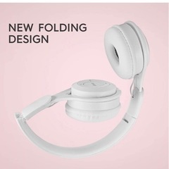 【新品】M6ワイヤレスBluetoothヘッドセット、新しいバイノーラル折りたたみ式ゲーミングステレオヘッドセットマカロン、の画像