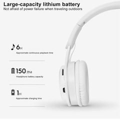 【新品】M6ワイヤレスBluetoothヘッドセット、新しいバイノーラル折りたたみ式ゲーミングステレオヘッドセットマカロン、の画像