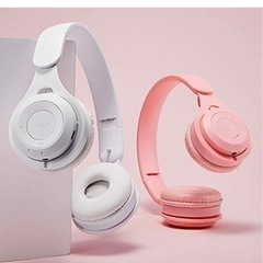 【新品】M6ワイヤレスBluetoothヘッドセット、新しいバイノーラル折りたたみ式ゲーミングステレオヘッドセットマカロン、の画像