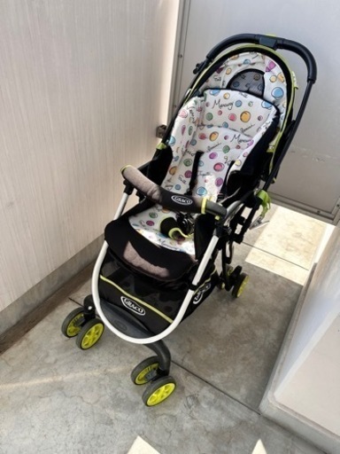 【両対面ベビーカー】シティライトRアップ ポップンドット