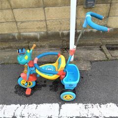 きかんしゃトーマス　子供用三輪車・ガイド付きの画像