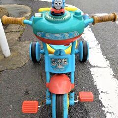 きかんしゃトーマス　子供用三輪車・ガイド付きの画像