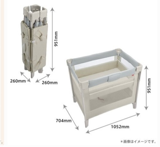 ココネルエアー　ベビーベッド
