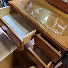 ⑥ リサイク ルショップスターズ城西店 ドレッサー 鏡台 オシャレ の画像