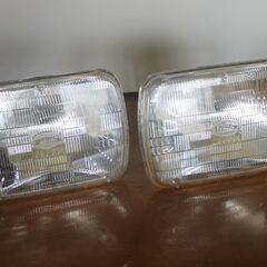 旧車にぴったり　角型２灯　ハロゲンシールドビーム