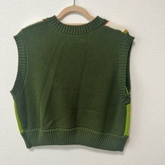 PENNEY’S × Ray BEAMS / 別注 チェック ニットベストの画像