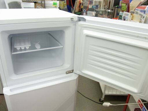 西岡店 冷蔵庫 121L ハイアール JR-N121A 2018年製 2ドア ホワイト Haier 100Lクラス 右開き 単身用 