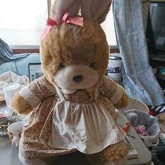 値下げしました☆大きい　ぬいぐるみ ファースト社 うさぎ タグあ...