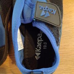 ウォーターシューズ　２個セット　１８㎝　１９㎝の画像