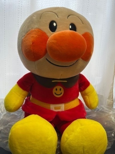 【新品タグ付き】ジャンボ　アンパンマン　ぬいぐるみ