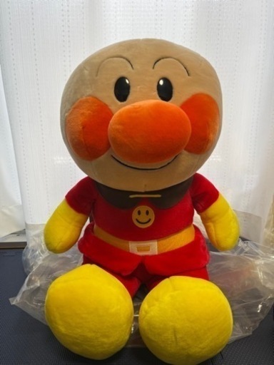 【新品タグ付き】ジャンボ　アンパンマン　ぬいぐるみ