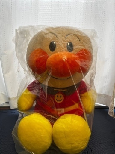 【新品タグ付き】ジャンボ　アンパンマン　ぬいぐるみ