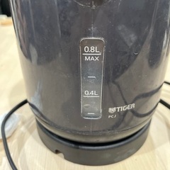 TIGER 電気ケトル 0.8Lの画像