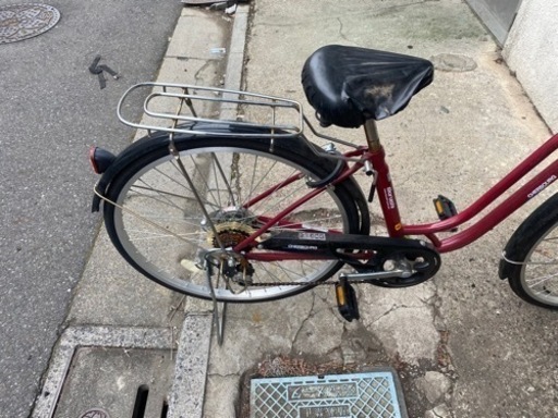 26インチ、ママチャリ自転車