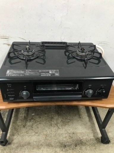 取引場所　南観音　K 2303-1240 Paloma ガステーブル　都市ガス用　中古美品　IC-S37-R