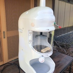 決まりました！業務用 ブロックアイススライサー 電動かき氷機 直接引取り限定の画像
