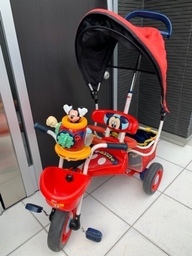 アイデス　ポップンカーゴ　三輪車　ミッキー