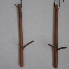 木製のハンガーフック